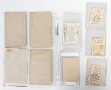 Group of American & British Tobacco Boxing Cards 