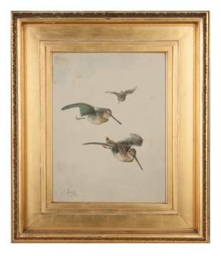 Lawrence Carmichael Earle (American, 1845-1921) Birds