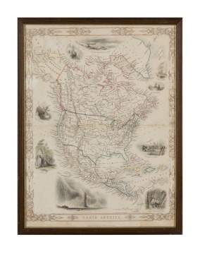 US Map and Book Plate Map