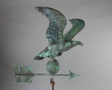 Copper Eagle Weathervane