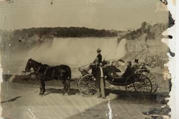 Ambrotype of Niagara Falls