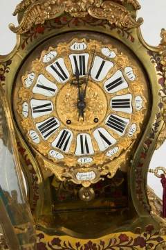 Tiffany & Co. Gilt Bronze and Boulle Clock