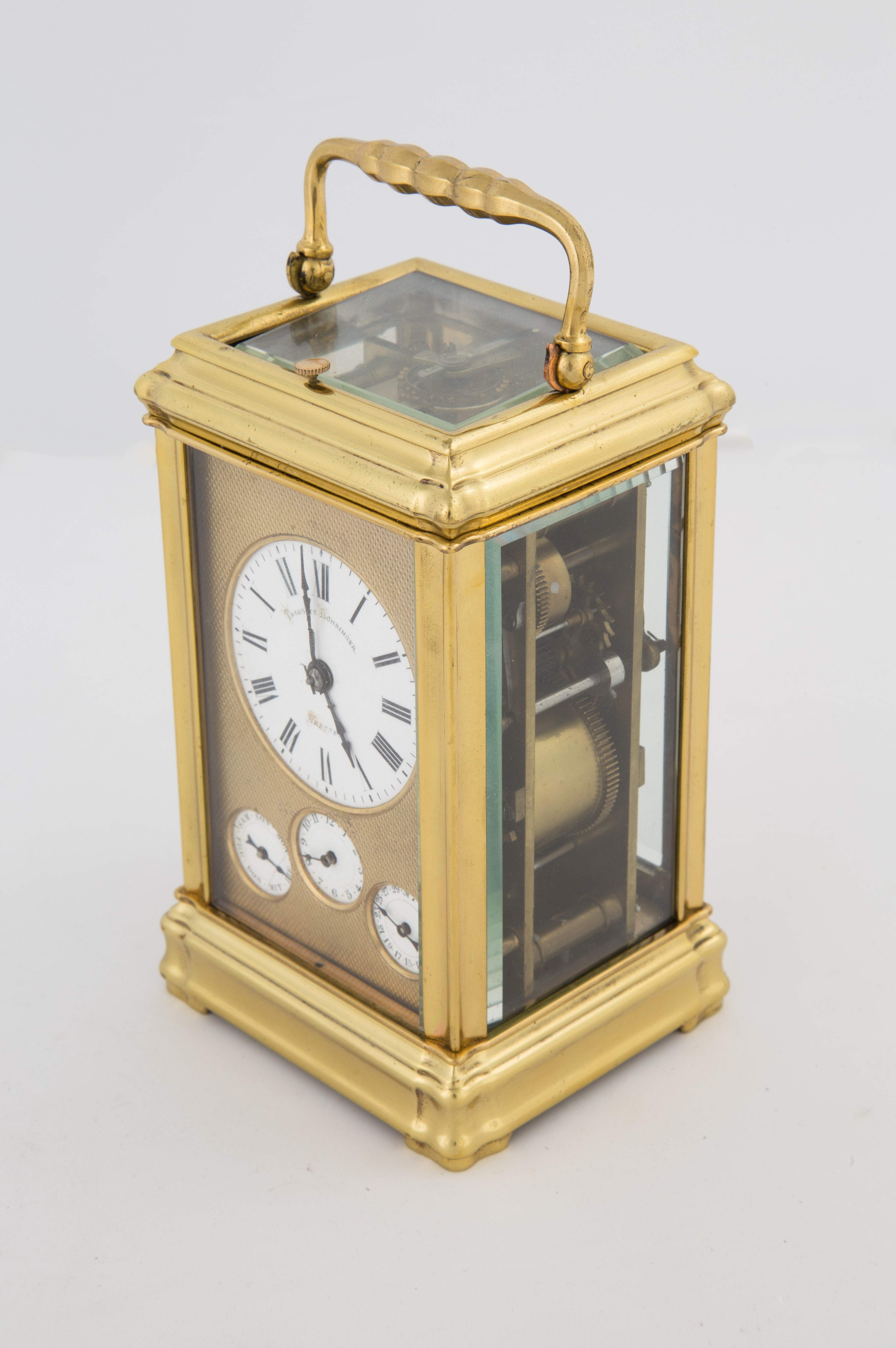 Attr. Henri Jacot French Carriage Clock | Cottone Auctions
