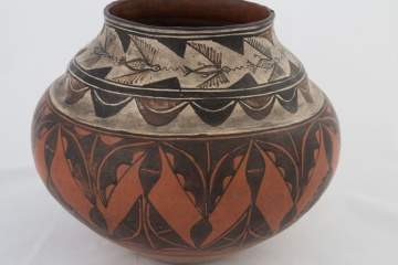 Native American Zia Pot 