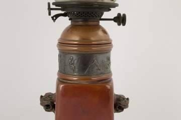 Rare Gorham Aesthetic Period Oil Lamp