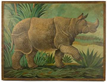 William E. Skilling (American 1892-1964)  Rhinoceros