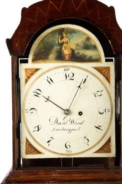 David Wood, Newburyport, MA, Shelf Clock