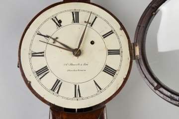 Abel Stowell, Charlestown, MA, Banjo Clock