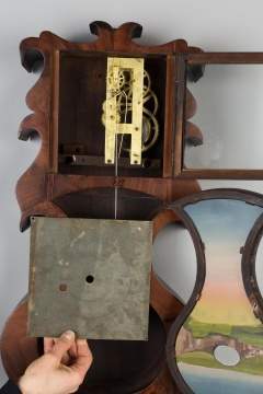 J. C. Brown, Forestville, CT, Acorn Wall Clock
