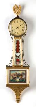 Attributed to Job Wilbour, RI, Presentation Banjo