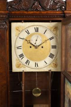 Early Salem Bridge Shelf Clock