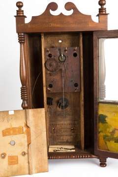 Rare William Sherwin, Buckland, MA, Pillar and  Scroll