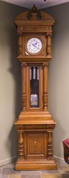 John Salfer, Austrian, Tall Case Clock