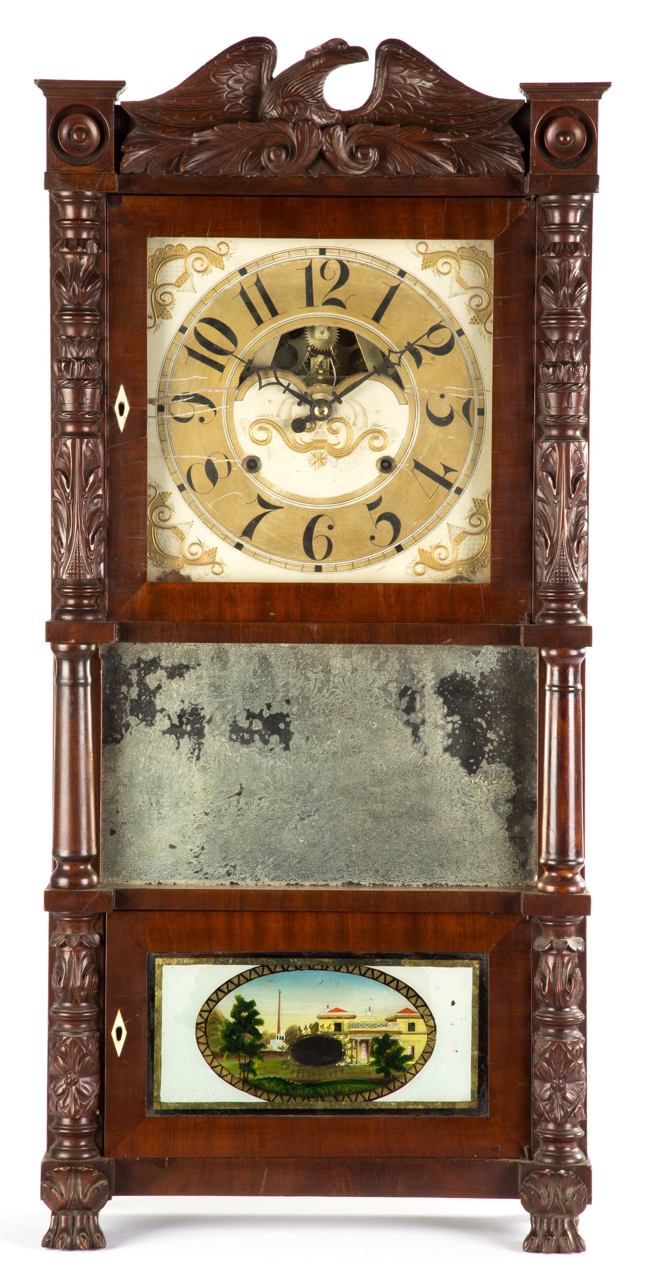 john-birge-triple-decker-shelf-clock-cottone-auctions