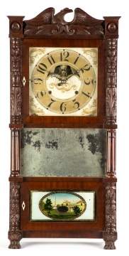 John Birge Triple Decker Shelf Clock