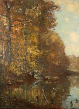 Henry Ward Ranger (American, 1858-1961) Landscape