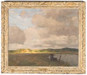William Langson Lathrop (American, 1859-1938) "Salt Marsh"