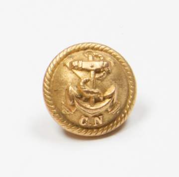 Civil War C.S. Navy Cuff Size Button