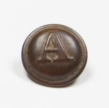 Civil War C.S. Block A Coat Size Button