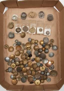 Group Miscellaneous Foreign Buttons