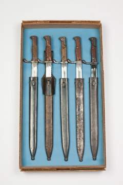 Five Choice WWI Mauser Bayonets
