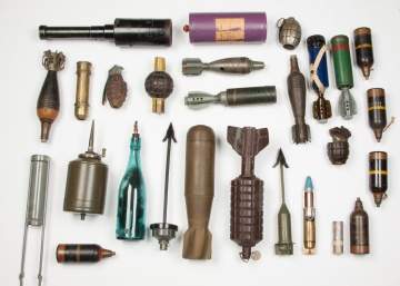 Mortar Rounds and Grenades