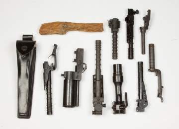 Eleven Miscellaneous Grenade Attachments for Rifles