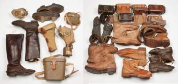 Japanese Army Foot Gear, Ammunition  Pouches, Belts and Rifle Slings