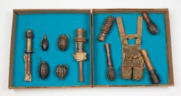 Miscellaneous Chi-Com and British Grenades
