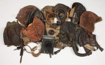 Miscellaneous WWII Flight Helmets
