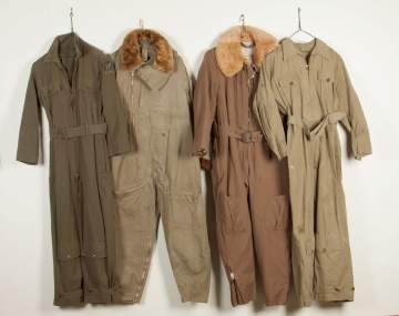 Four Miscellaneous Flight Suits 