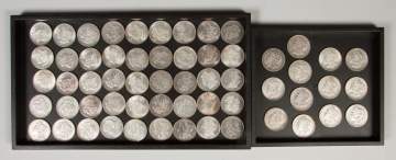58 Silver Dollars