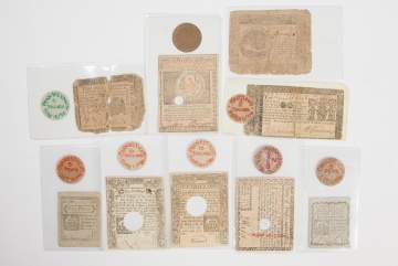 Group of Colonial Currency 