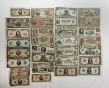 Group of United States Currency