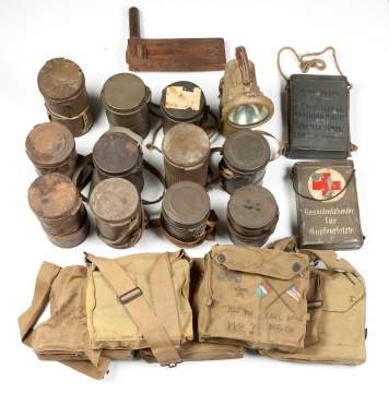 WWI Gas Masks & Miscellaneous Items