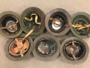 US and British Brodie Helmets