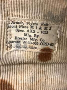 USAAF Fliers Armored Vest