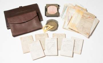 Group of Air Force Pilot Charts & Calculator