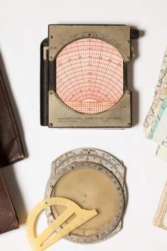 Group of Air Force Pilot Charts & Calculator