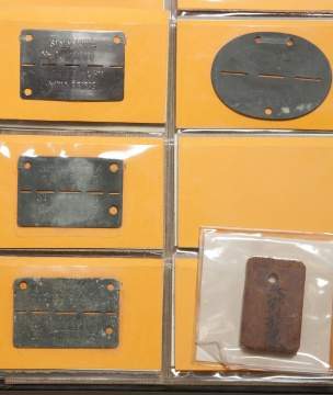 WWI ID Disk, German Ephemera, Japanese ID's
