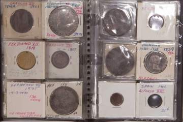 Group of Various World Coins