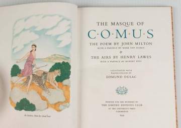 The Masque of Comus:" The Poem" by John Milton, "With the Airs" by Henry Lawes"