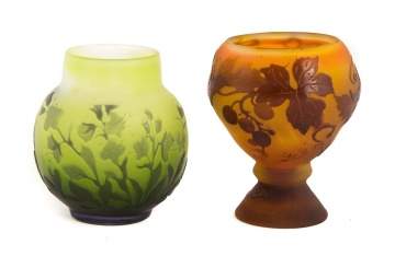 Two Galle Vases