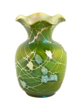 Steuben Aurene Decorated Vase with Millefiori