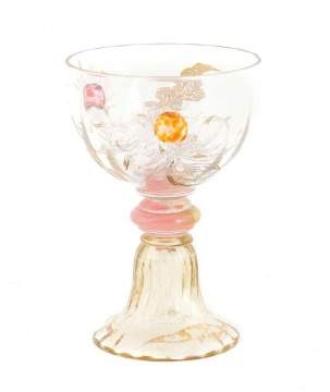 Emile Galle Cabochons and Enameled Flowers