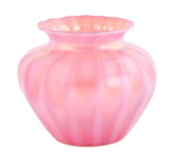 Steuben Oriental Poppy Vase