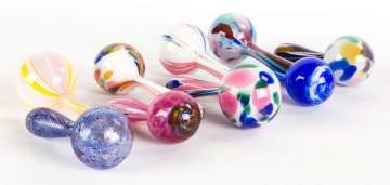 Nine Steuben End of Day Sock Darners