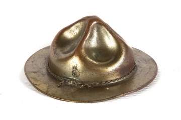 Roycroft Hammered Copper Miniature Hat