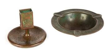 Tiffany Studios Ash Tray Insert & Match Holder