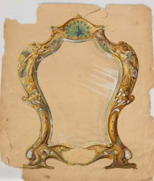 Group of Artist Rendering for Gorham Silver Co.